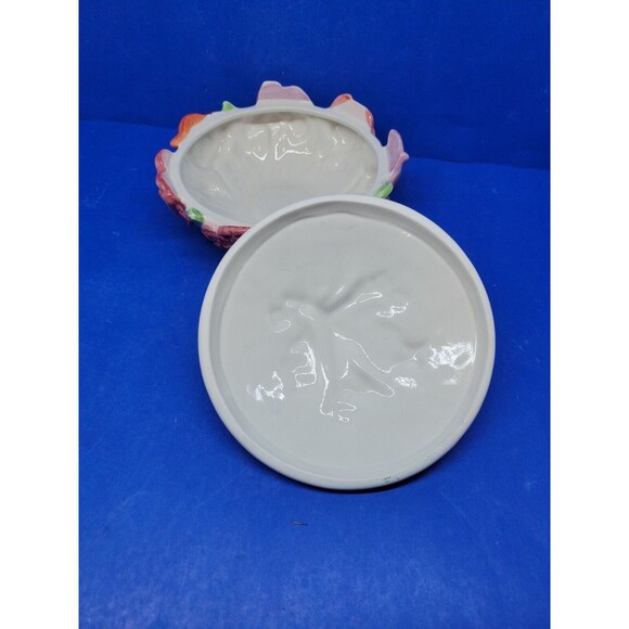 Fitz & Floyd Candy Trinket Dish "Thinking of You" Gift Collectible - Picture 7 of 12